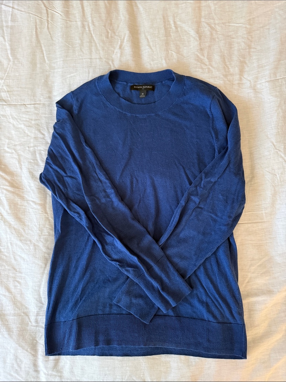 Banana Republic Women’s Royal Blue Crewneck Sweater